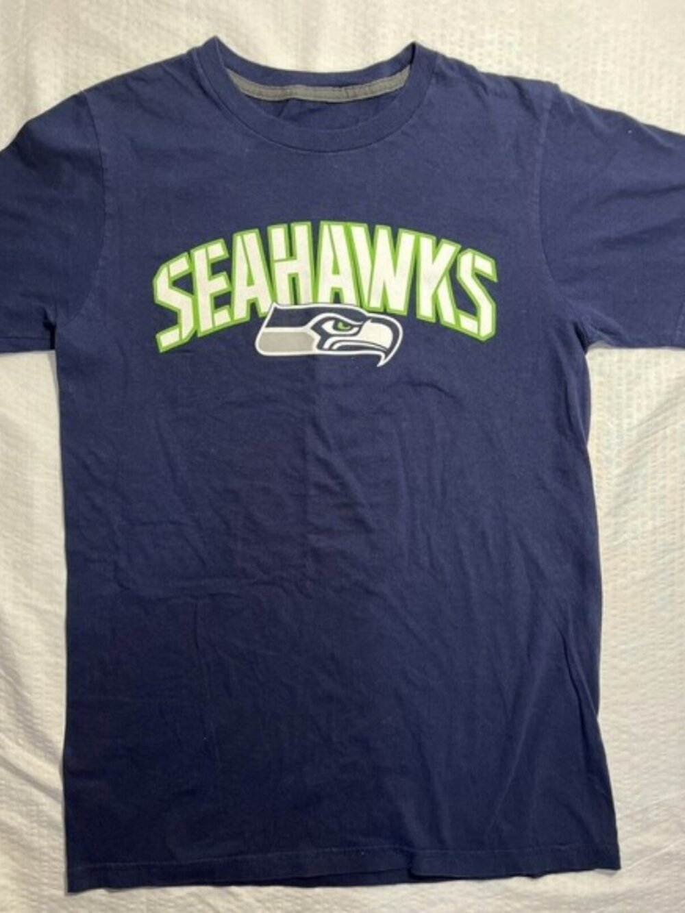 NFL Seattle Seahawks Russell Wilson #3 Jersey T-Shirt Size Small Short Sleeve